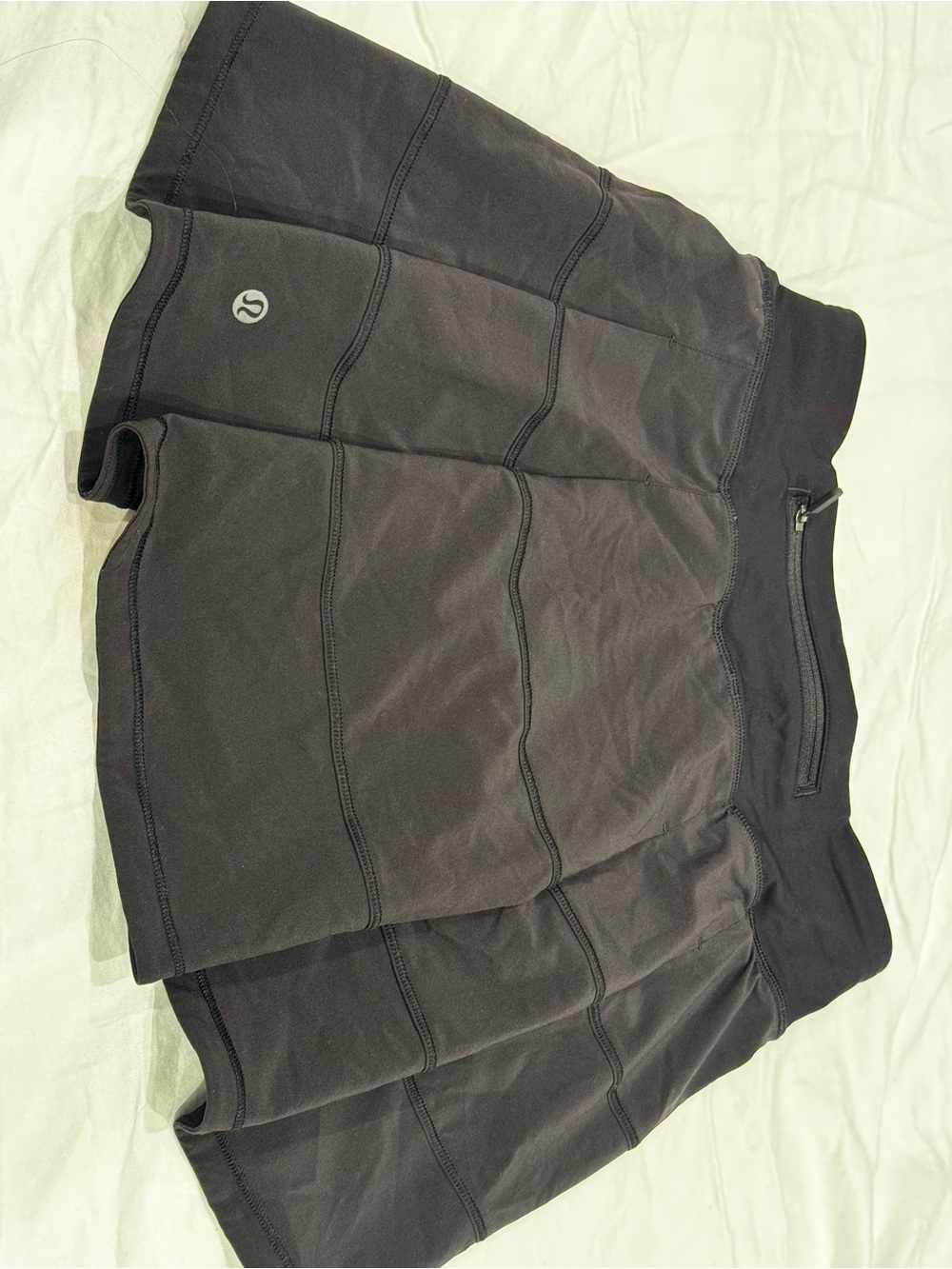 lululemon athletica Black Men’s Athletic Shorts with Zip Pocket